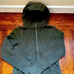 Lululemon scuba hoodie, hunter green